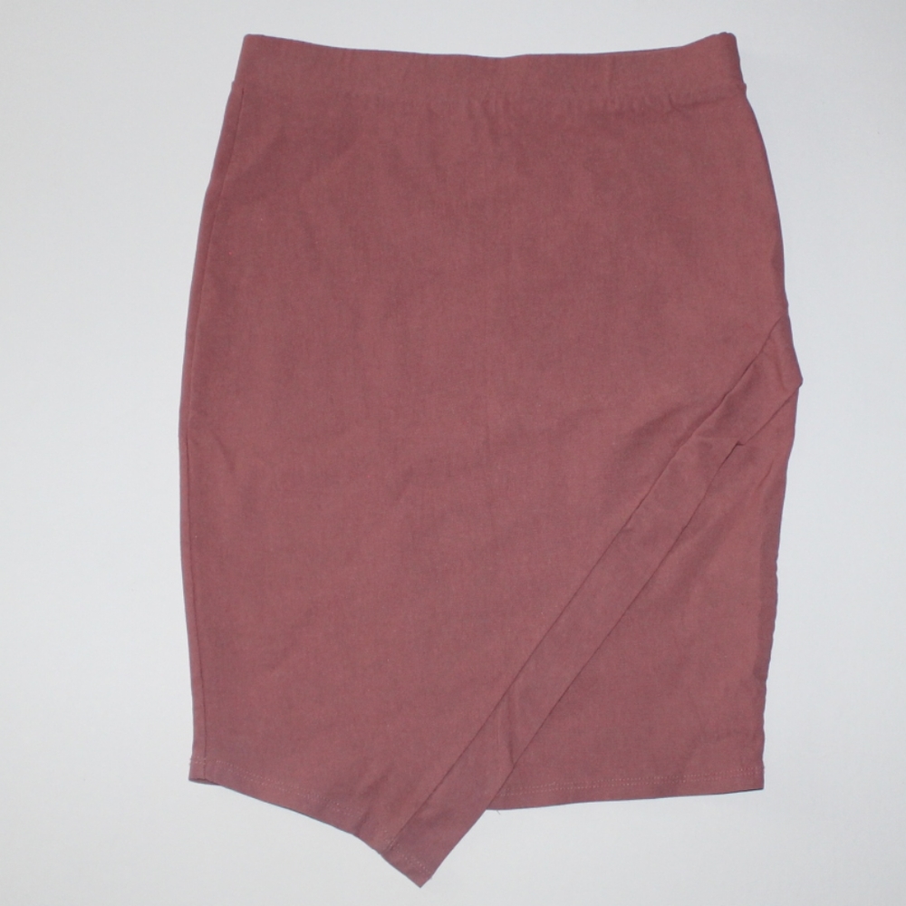 Blush pink skirt